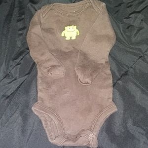 Baby boy size newborn onesie